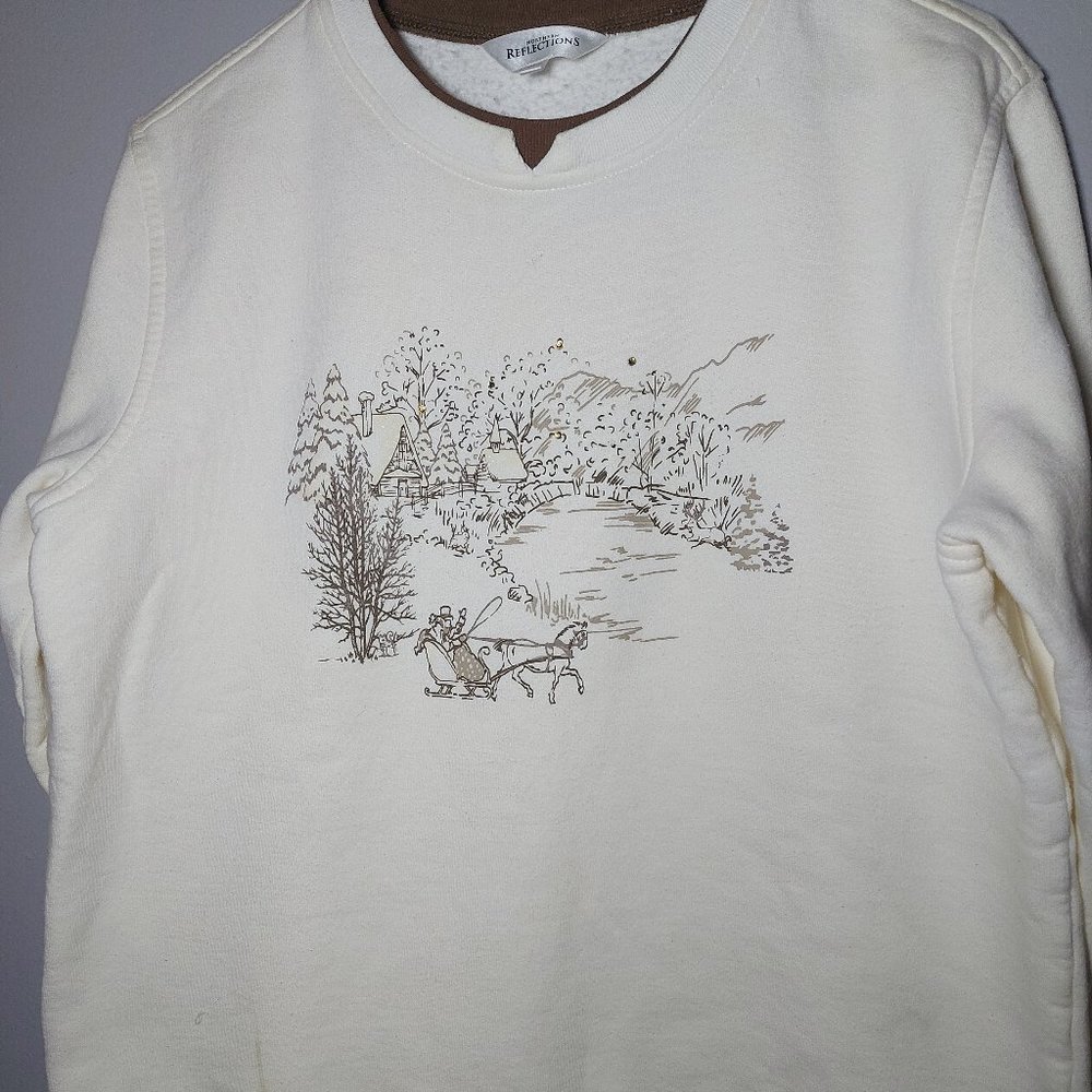 Cream Coloured Christmas Sweater